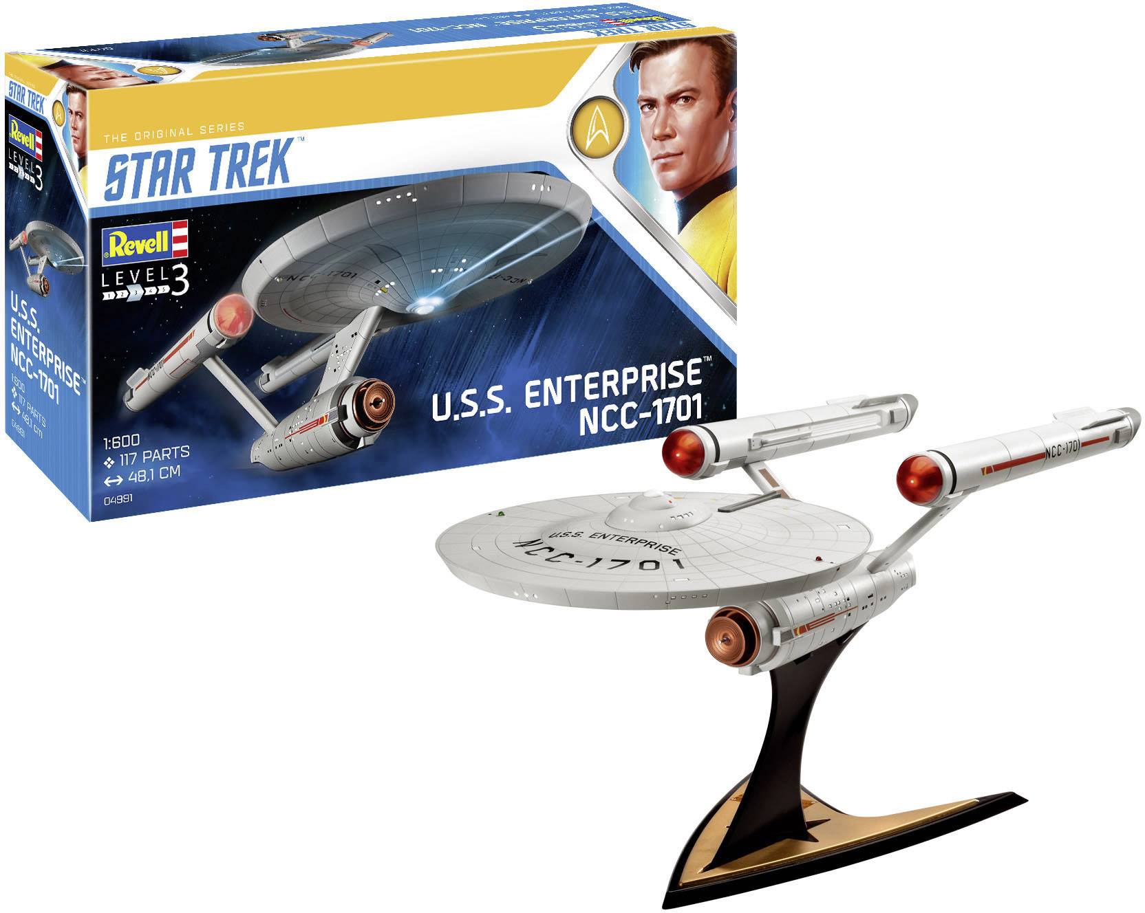 Revell 04991 U.S.S. Enterprise Science Fiction Bausatz 1:600