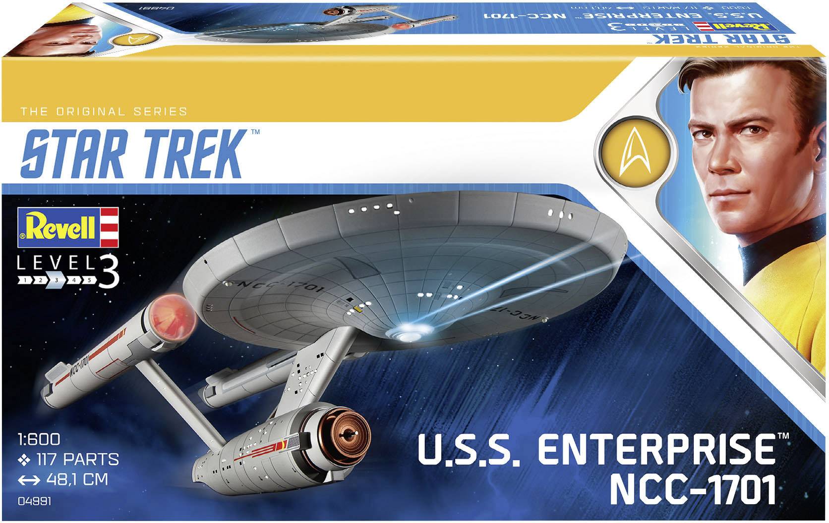 Revell 04991 U.S.S. Enterprise Science Fiction Bausatz 1:600