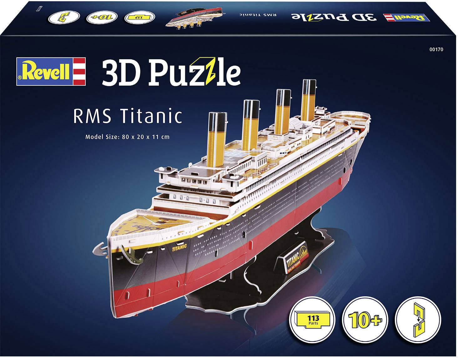 RMS Titanic 00170 3D-Puzzle RMS Titanic 1 St.