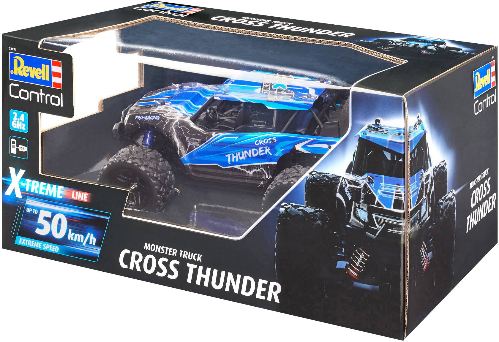 Revell Control 24831 X-Treme Cross Thunder 1:18 RC Einsteiger Modellauto Elektro Buggy Allradantrieb (4WD)