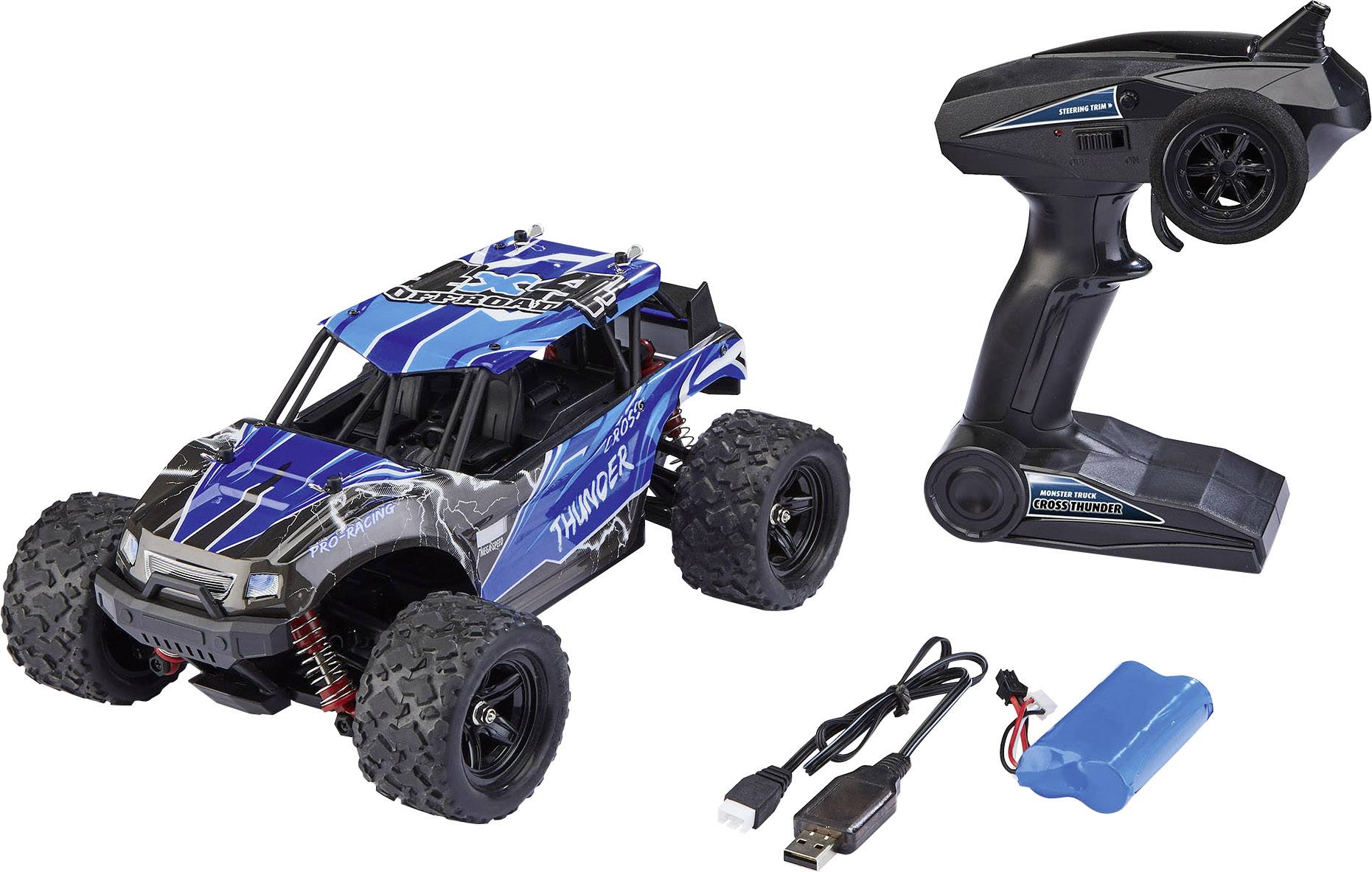 Revell Control 24831 X-Treme Cross Thunder 1:18 RC Einsteiger Modellauto Elektro Buggy Allradantrieb (4WD)