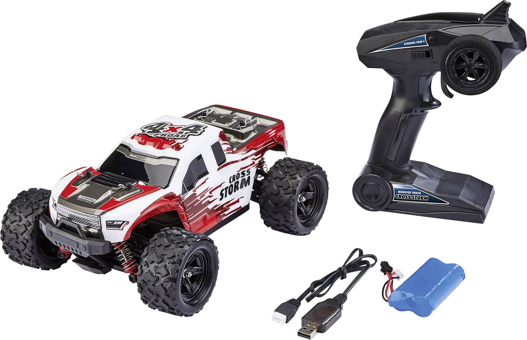 Revell Control 24830 X-Treme Cross Storm 1:18 RC Einsteiger Modellauto Elektro Buggy