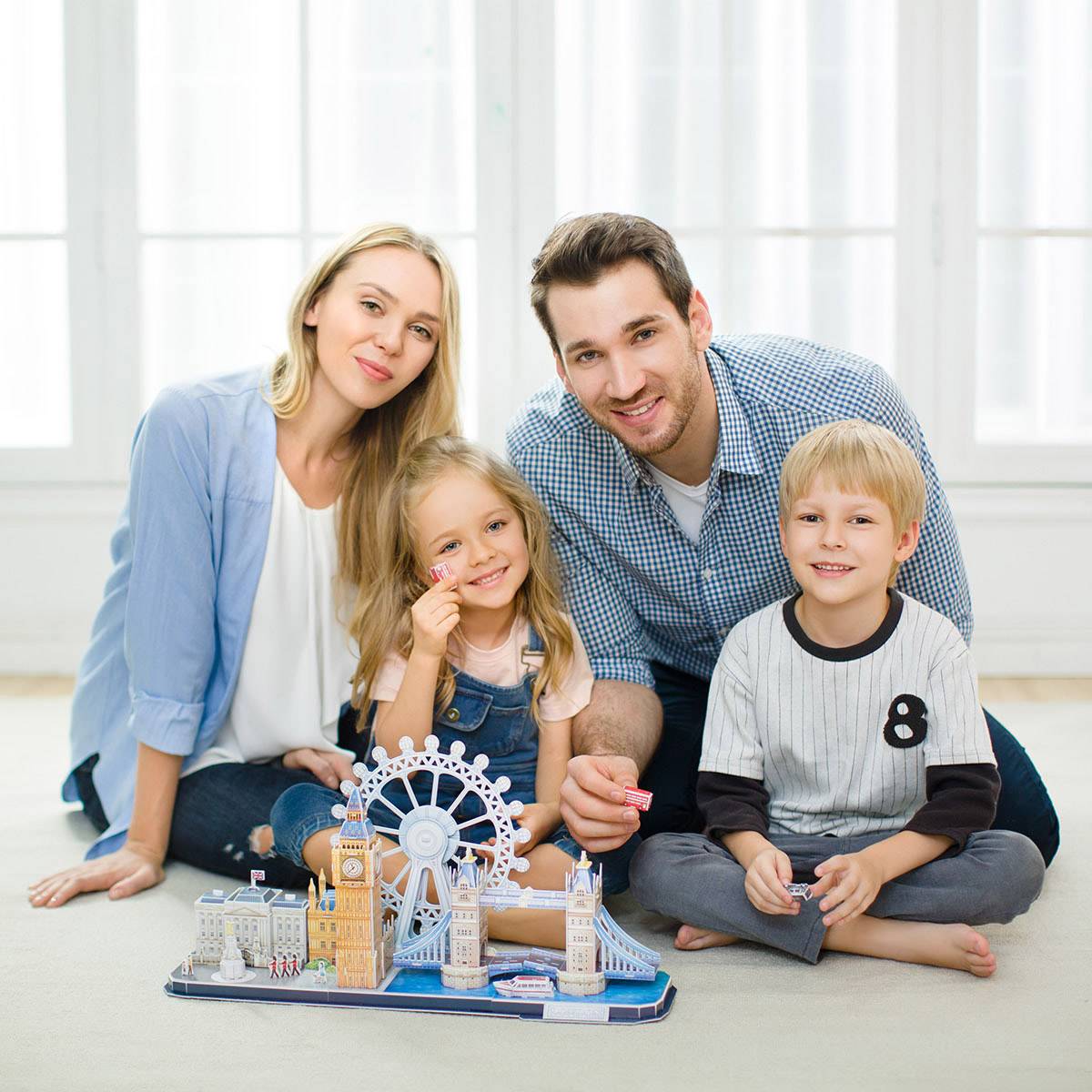 3D-Puzzle London Skyline 00140 3D-Puzzle London Skyline 1St.