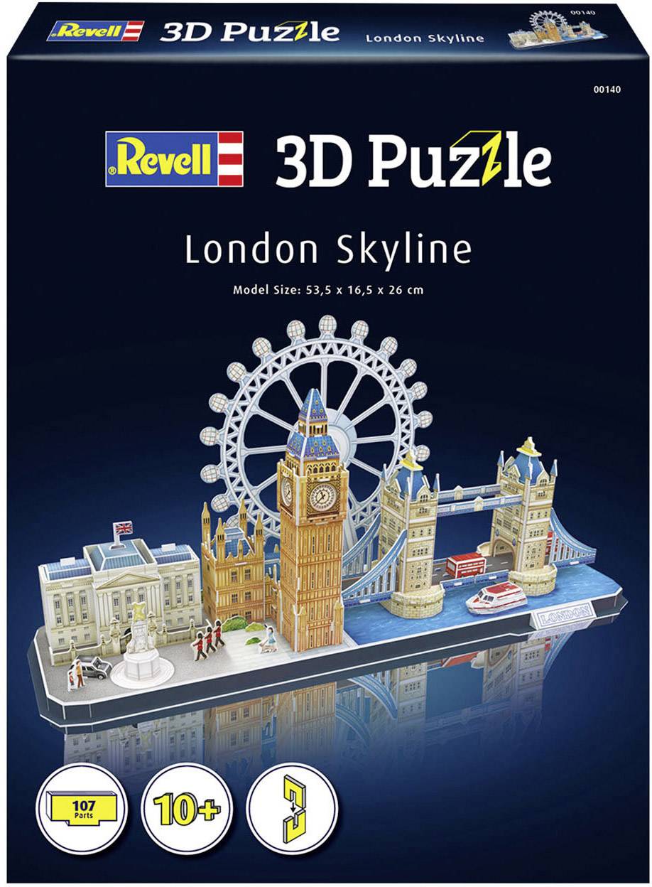 3D-Puzzle London Skyline 00140 3D-Puzzle London Skyline 1St.