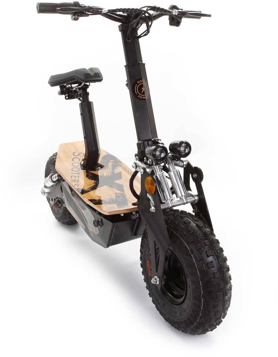 SXT Scooters Monster  E-Scooter Schwarz Blei-Gel 48 V 12 Ah Straßenzulassung: Nein