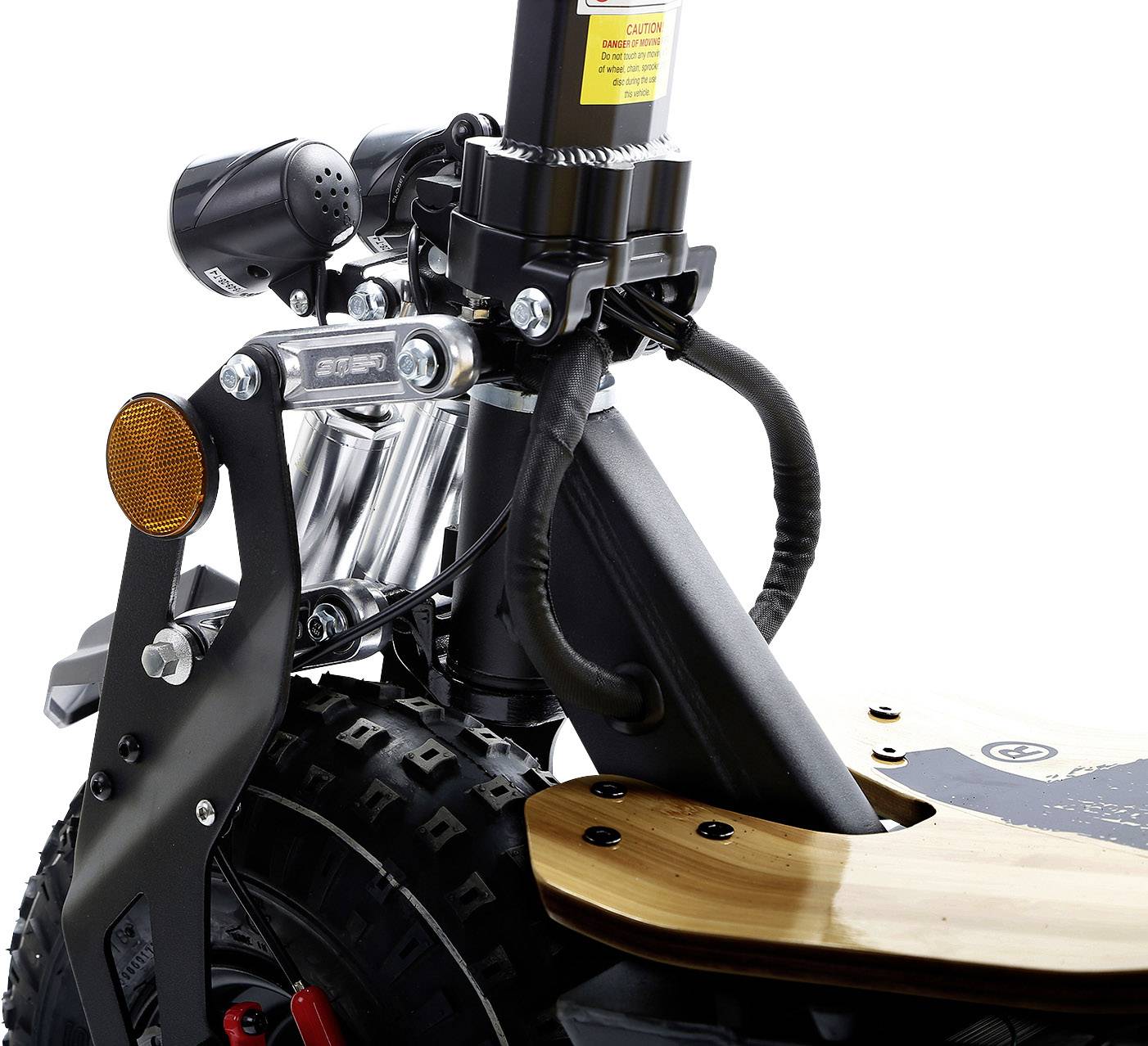 SXT Scooters Monster  E-Scooter Schwarz Blei-Gel 48 V 12 Ah Straßenzulassung: Nein