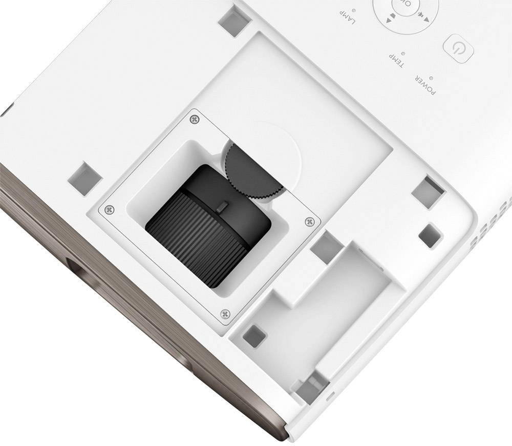 BenQ Beamer W2700 DLP Helligkeit: 2000lm 3840 x 2160 UHD 30000 : 1 Weiß, Bronze