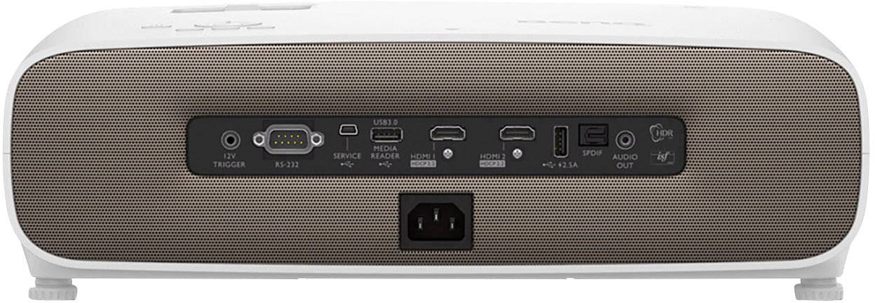 BenQ Beamer W2700 DLP Helligkeit: 2000lm 3840 x 2160 UHD 30000 : 1 Weiß, Bronze