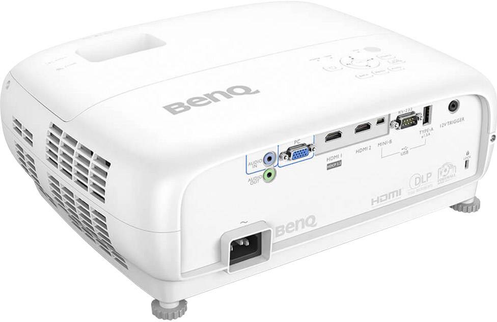 BenQ Beamer TK800M DLP Helligkeit: 3000lm 3840 x 2160 UHD Weiß, Blau