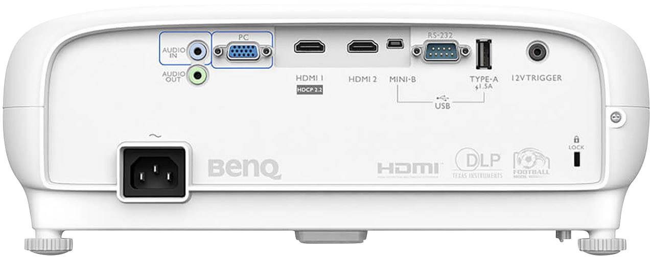 BenQ Beamer TK800M DLP 3000 lm 3840 x 2160 UHD 4K Integrierter Lautsprecher, mit Fernbedienung