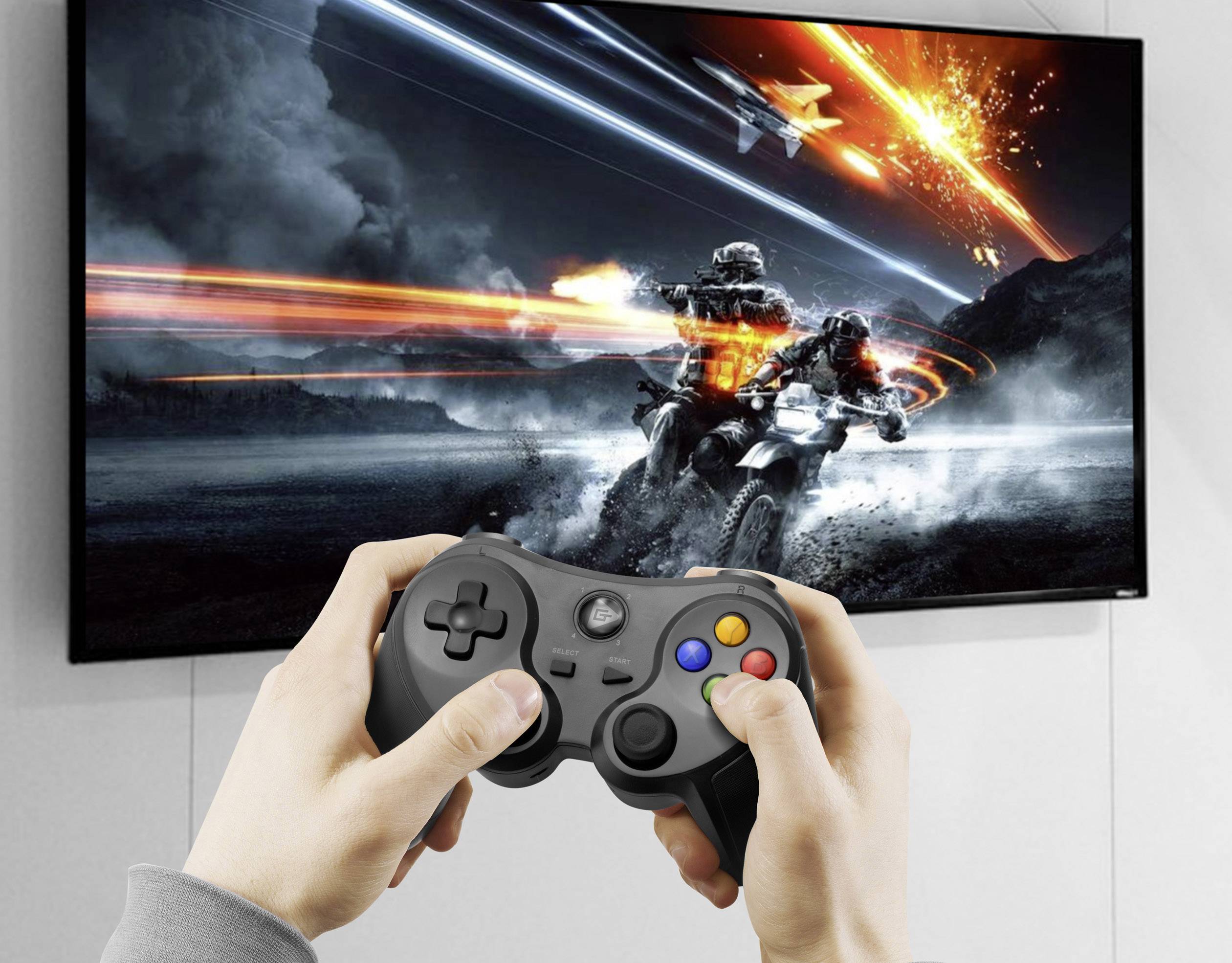 Technaxx TG-126 Gamepad PC, PlayStation 3 Schwarz