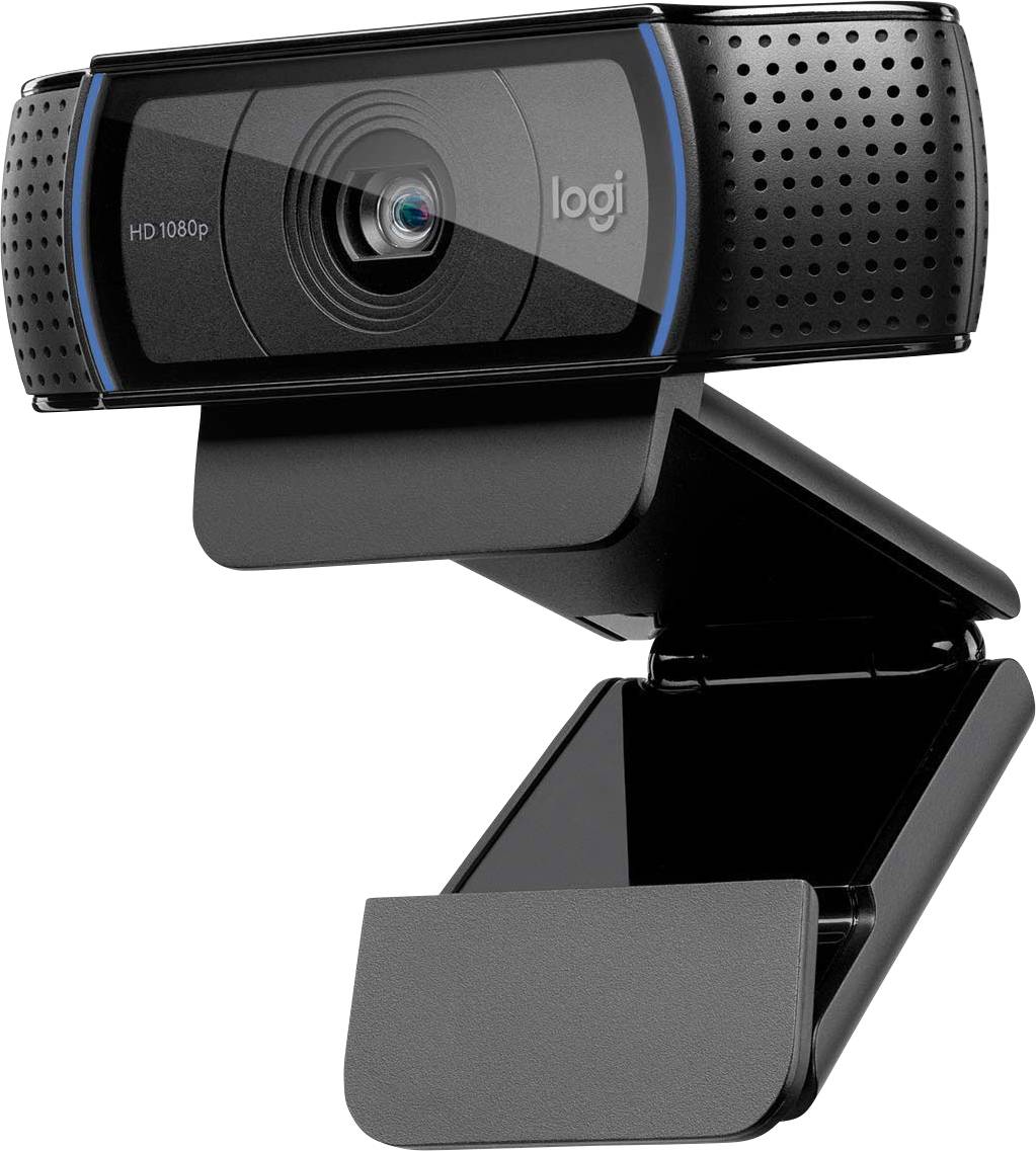 Logitech C920s HD Pro Full HD-Webcam 1920 x 1080 Pixel, 1280 x 720 Pixel Klemm-Halterung