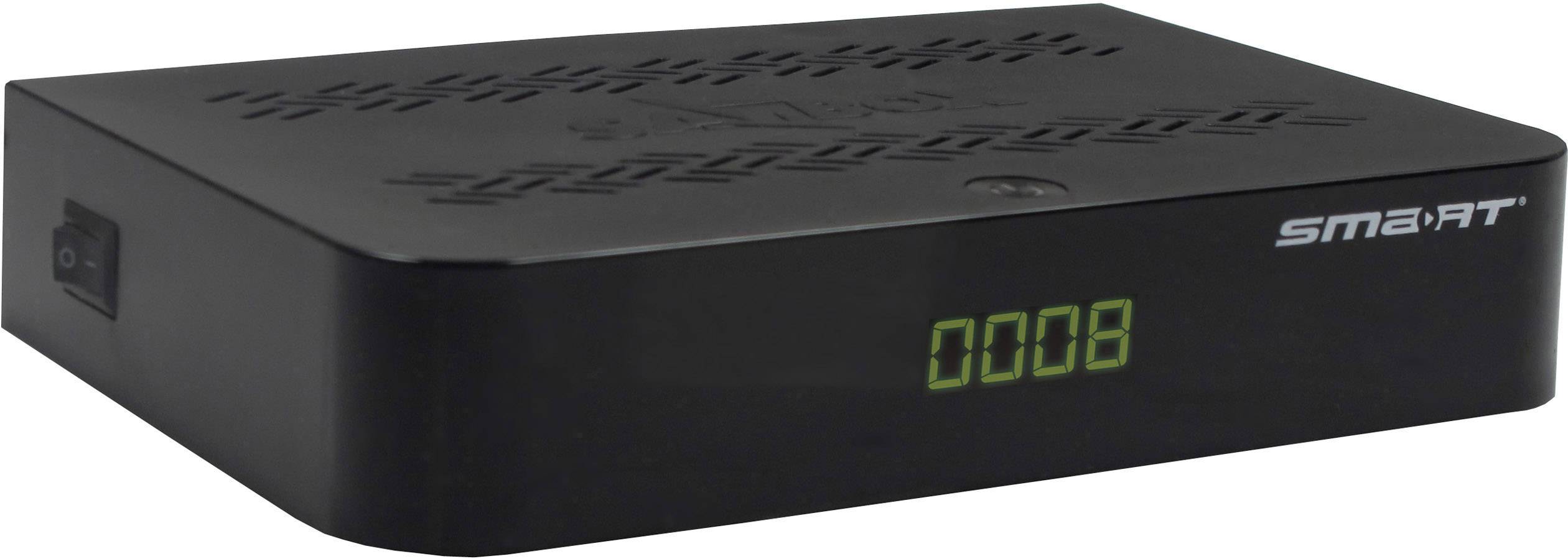 Smart CX07 DVB-S2 Receiver Aufnahmefunktion, Campingbetrieb, Einkabeltauglich, Twin Tuner Anzahl Tuner: 2