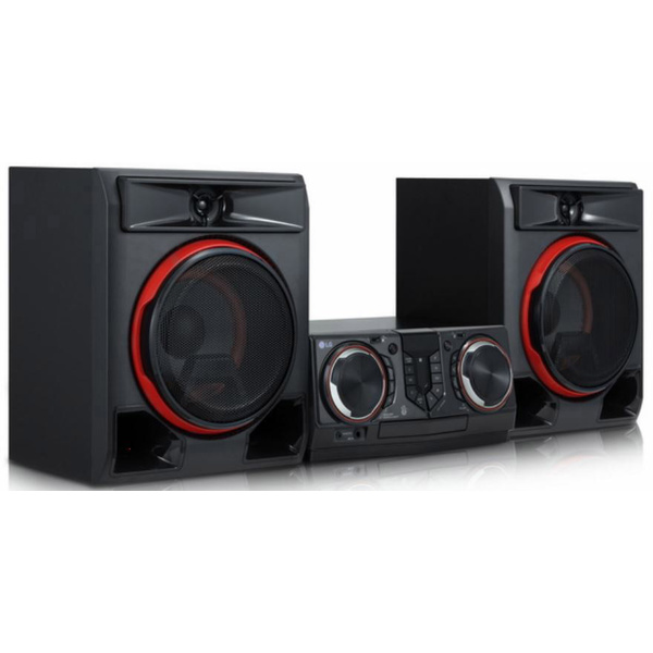 LG Electronics CL65 Karaoke-Anlage AUX, Bluetooth®, CD, UKW, Inkl. Karaoke-Funktion Schwarz