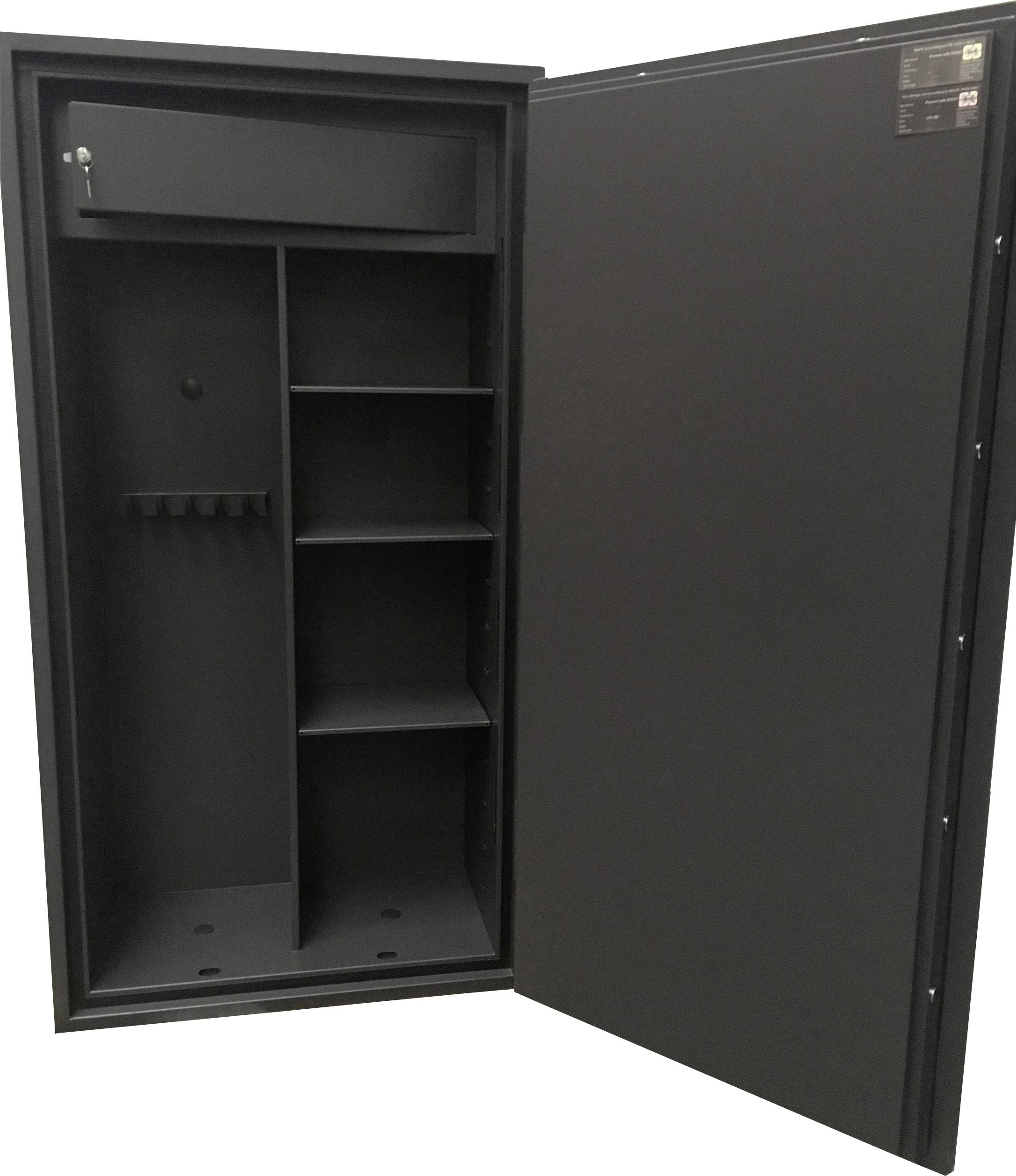 Phoenix RIGEL GS8024E Langwaffenschrank abschließbares Munitionsfach, mit Trennwand Hochsicherheitsschloss, elektronisch