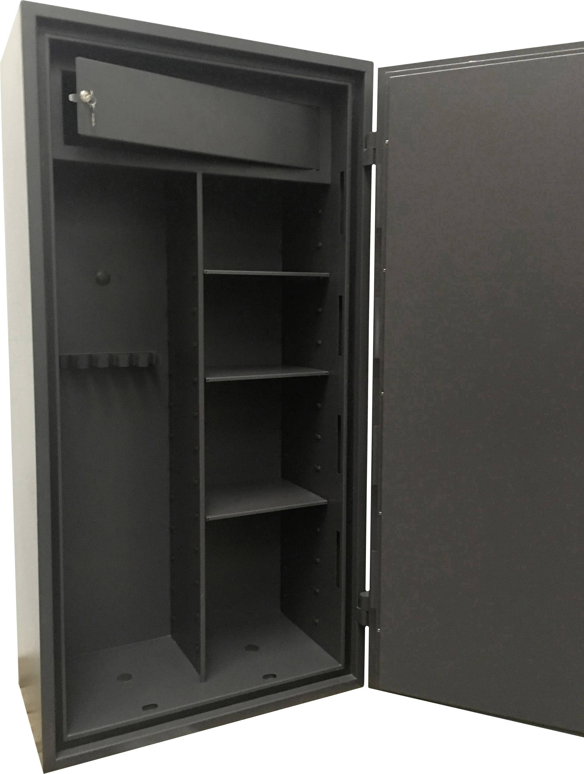 Phoenix RIGEL GS8024E Langwaffenschrank abschließbares Munitionsfach, mit Trennwand Hochsicherheitsschloss, elektronisch