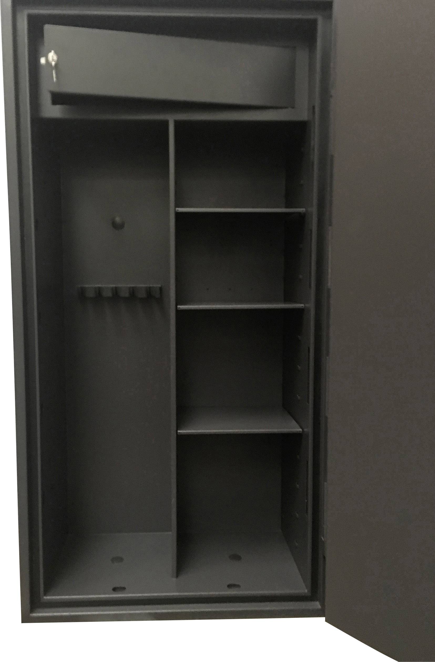 Phoenix RIGEL GS8024E Langwaffenschrank abschließbares Munitionsfach, mit Trennwand Hochsicherheitsschloss, elektronisch