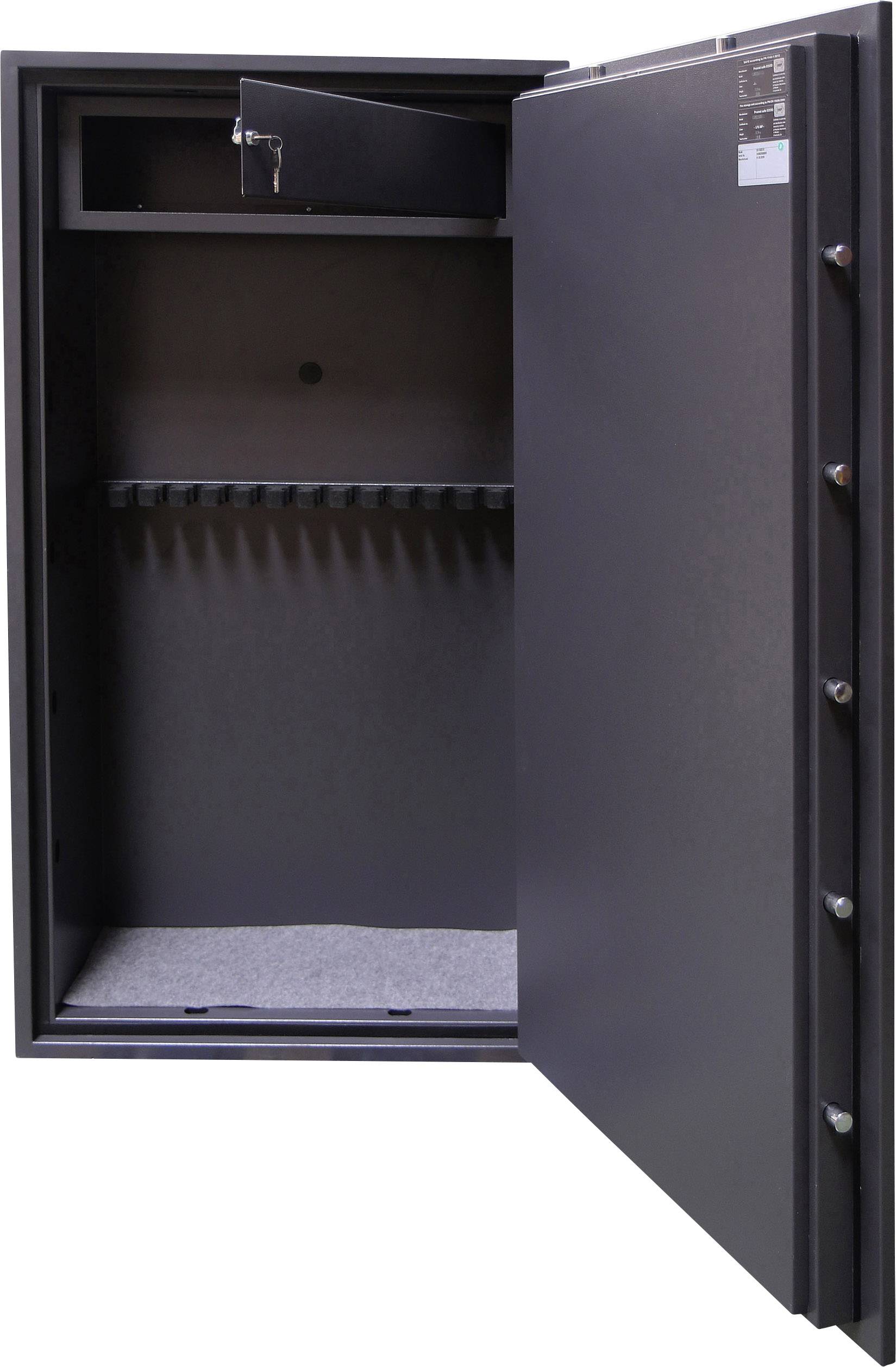 Phoenix RIGEL GS8025K Langwaffenschrank abschließbares Munitionsfach Doppelbartschlüsselschloss