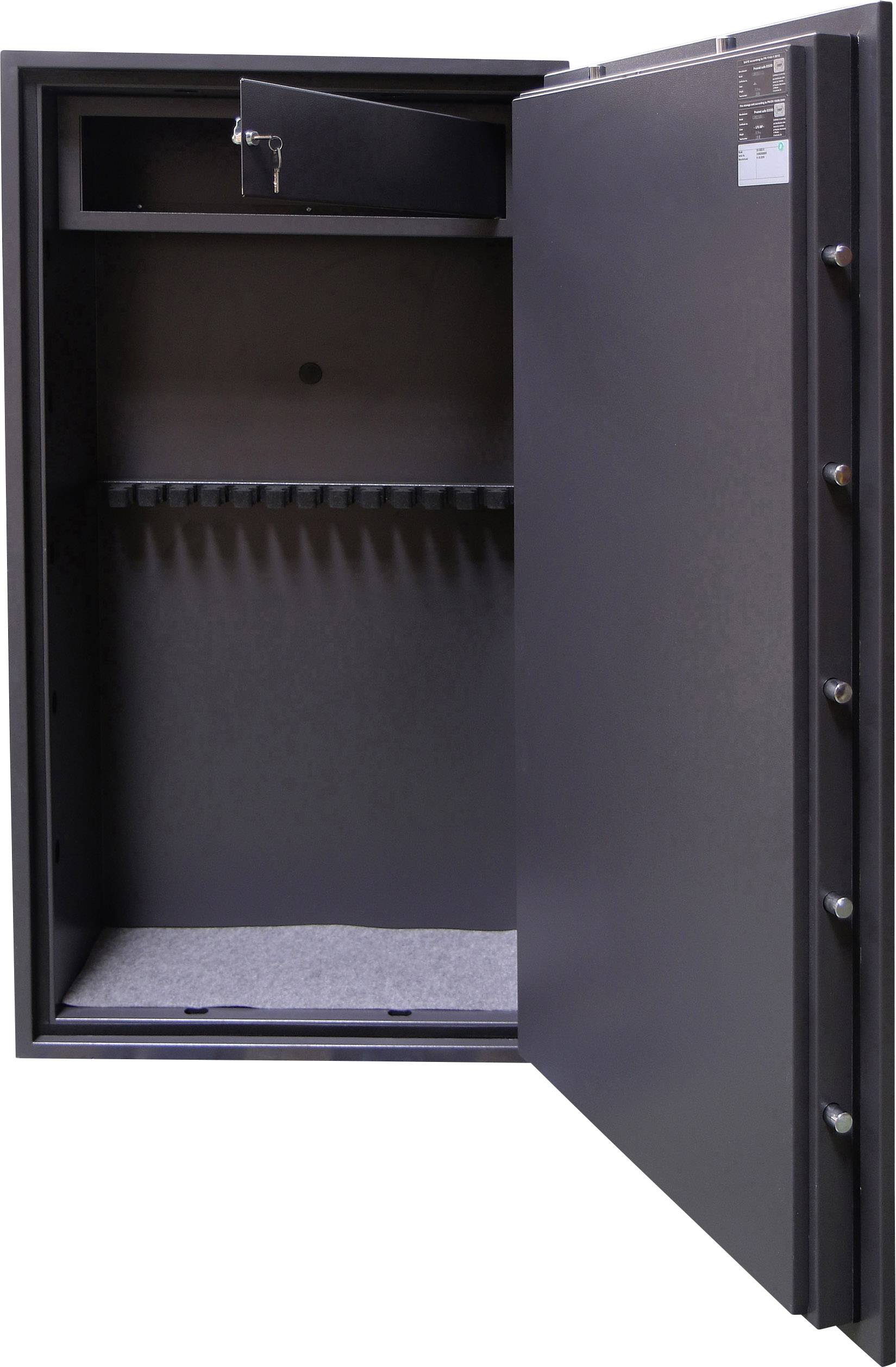 Phoenix RIGEL GS8025E Langwaffenschrank abschließbares Munitionsfach Hochsicherheitsschloss, elektronisch