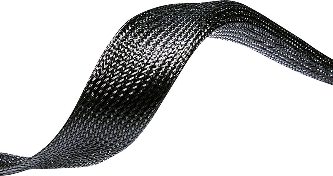 HellermannTyton 170-00060 HEGPX06-PET-BK Geflechtschlauch Schwarz Polyester 3 bis 10mm Meterware