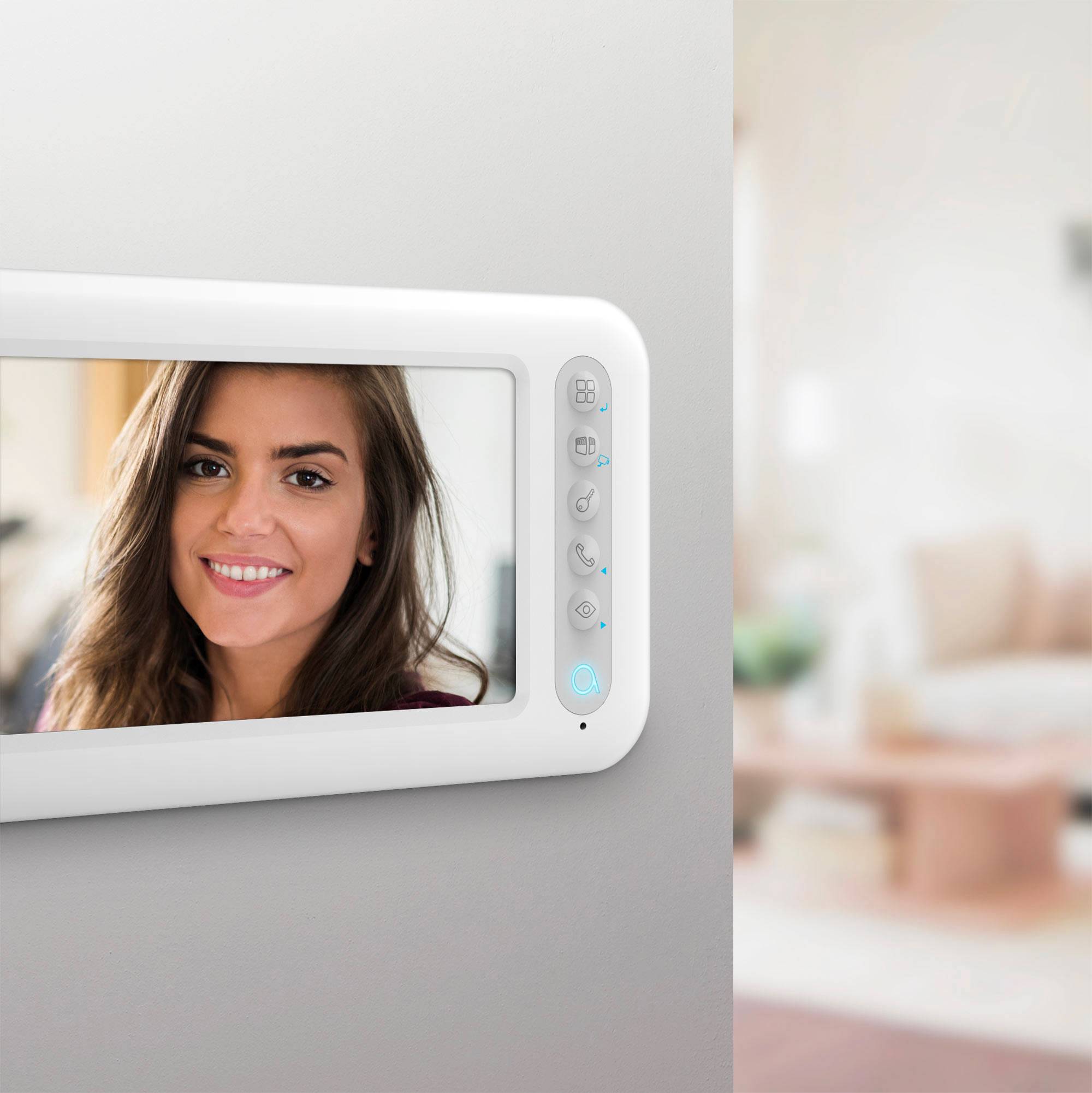 Avidsen Video-Türsprechanlage 2-Draht Inneneinheit Weiß