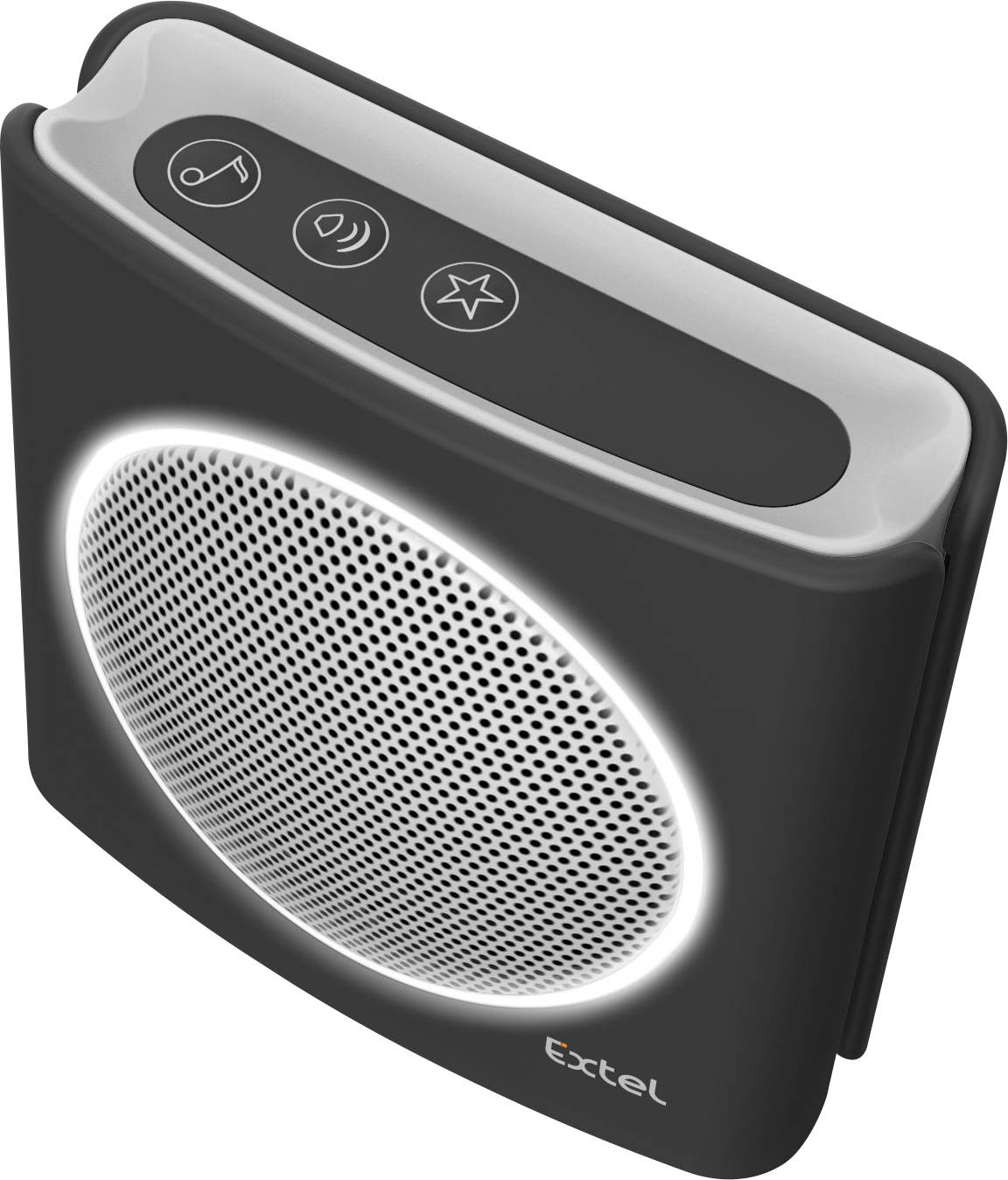 Extel 081737 Funkgong Komplett-Set mit Blitzlicht