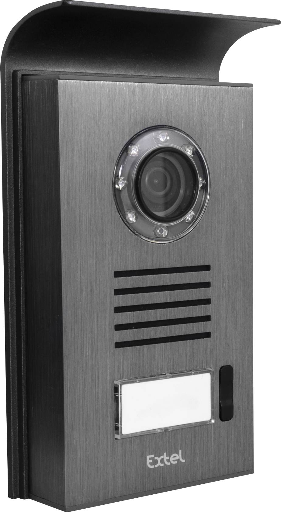 Extel IP-Video-Türsprechanlage WLAN, 2-Draht Komplett-Set 1 Familienhaus Schwarz, Weiß