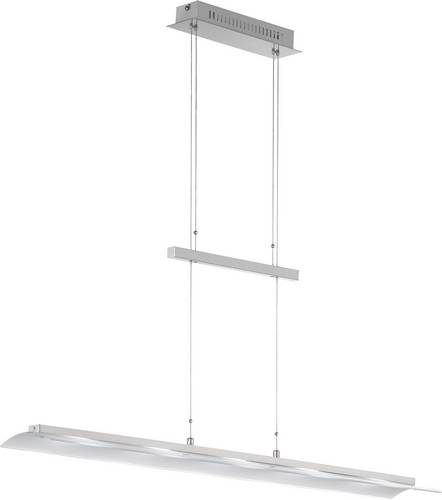 Fischer & Honsel Roof 69571 LED-Pendelleuchte 30W Warm-Weiß, Neutral-Weiß Nickel (matt), Chrom