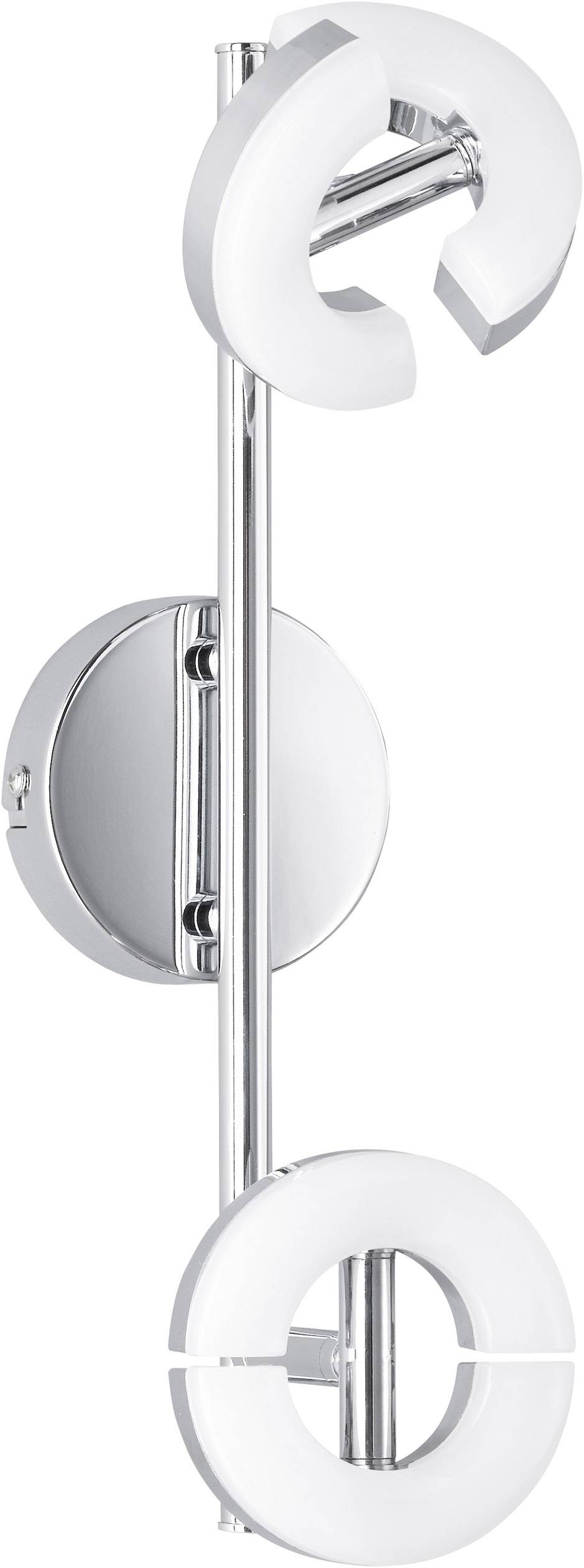 Fischer & Honsel 23282 LED-Deckenleuchte 12 W Chrom, Weiß