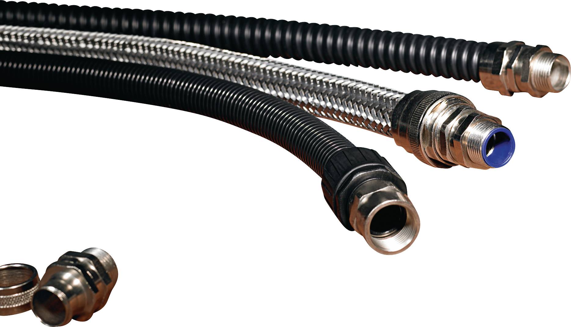 HellermannTyton 166-41007 PSRSC40-FMC-M40-NPB/PA6-ML Schlauchverschraubung Metall M40 Gerade 1St.