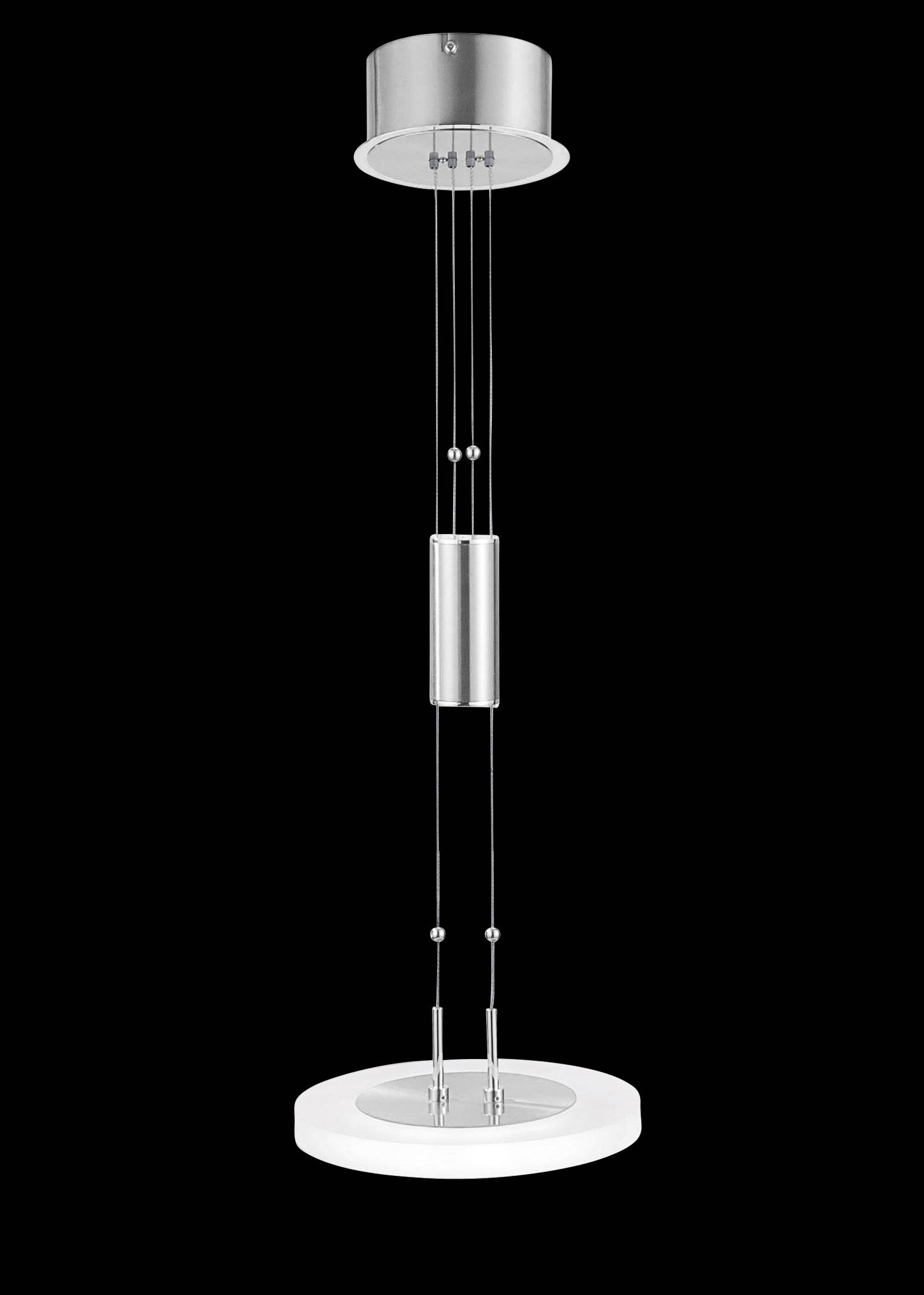 Fischer & Honsel 215611 Pendelleuchte LED LED, Lichtquelle nicht austauschbar 8.5W Nickel