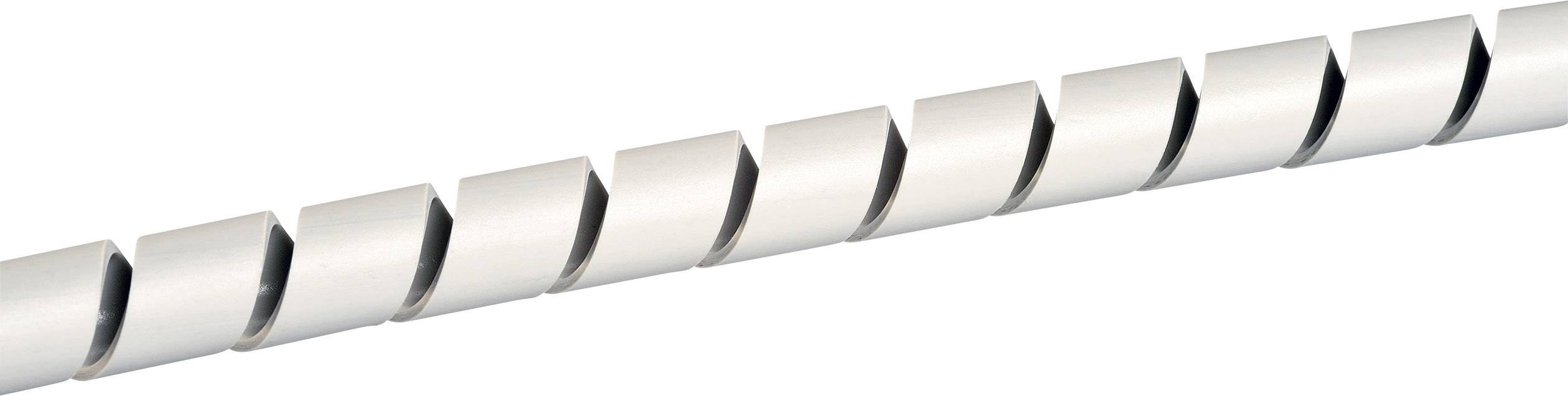 HellermannTyton 161-43000 SBPEFR1.5-PE-FR-WH (30) Spiralschlauch Weiß 30m