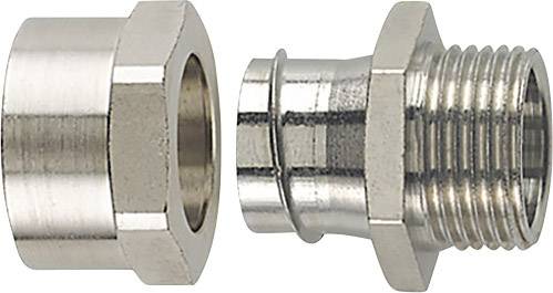 HellermannTyton 166-34613 SCSB50-FM-M50-NPB-ML Schlauchverschraubung Metall Gerade 1St.