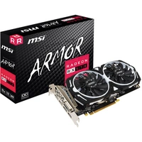 MSI Gaming Grafikkarte AMD Radeon RX 570 Armor Overclocked 8 GB GDDR5-RAM PCIe x16 HDMI®, DVI, DisplayPort MSI Gaming Grafikkarte AMD Radeon RX 570 Armor Overclocked 8 GB GDDR5-RAM PCIe x16 HDMI®, DVI, DisplayPort