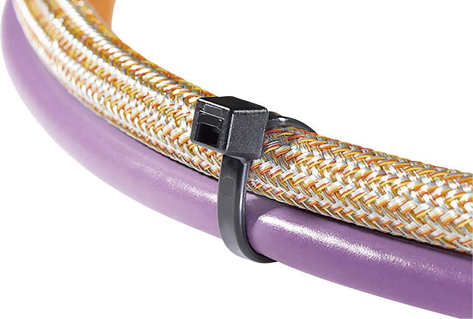 HellermannTyton 111-60219 LK2-PA66-NA Kabelbinder 120mm 4.80mm Natur 200St.