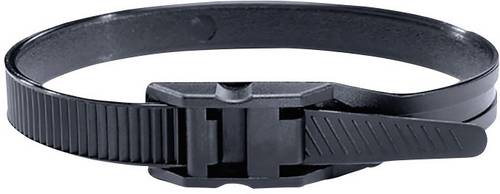 HellermannTyton 112-00301 LPH275-PA66HIR Kabelbinder 9mm Schwarz 100St.