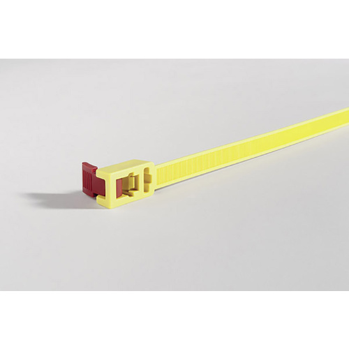 HellermannTyton 115-00000 SpeedyTie Kabelbinder 752mm 13mm Lösbar, mit Rückschlauföse, mit Schnellverschluss