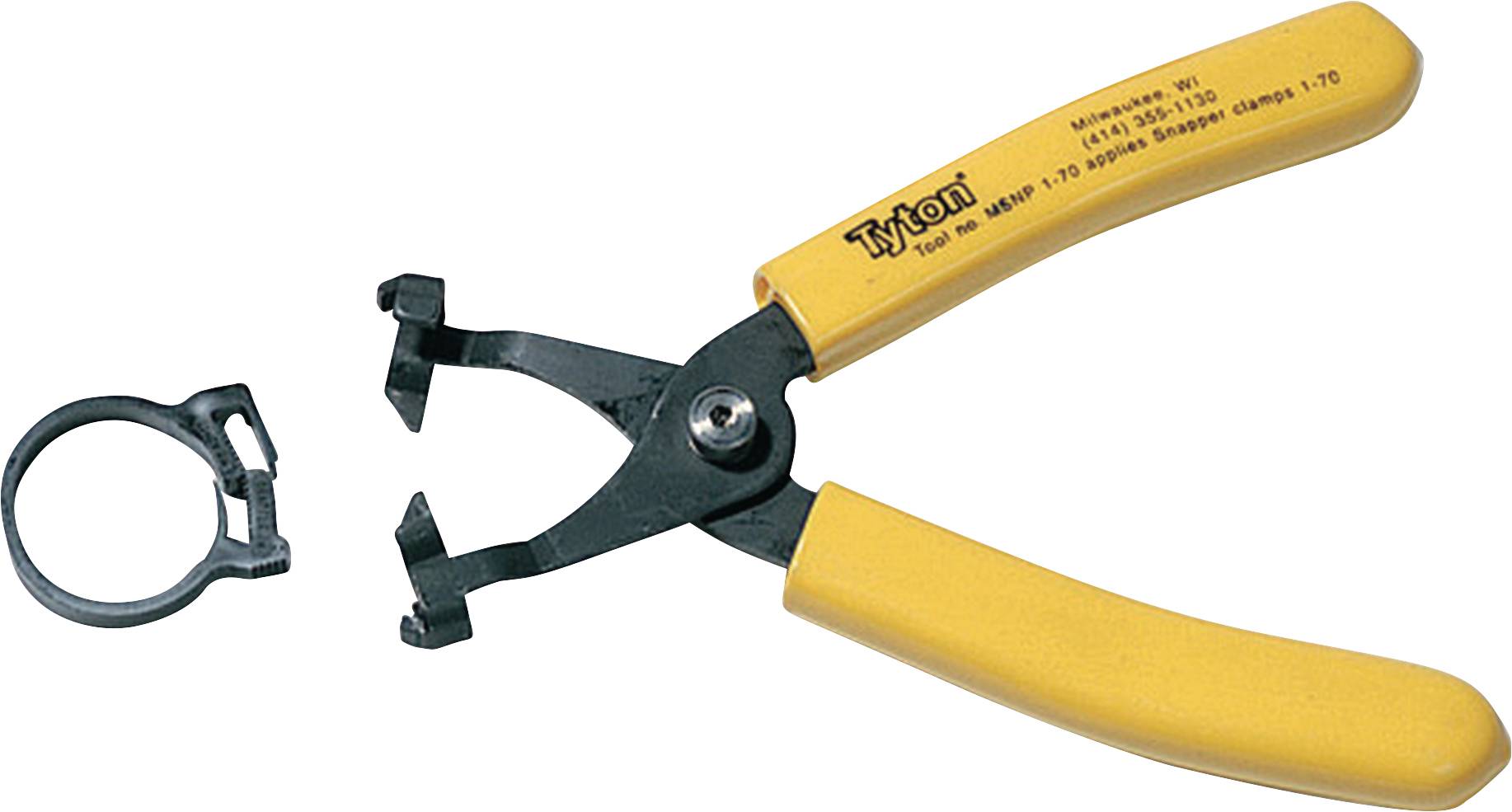 HellermannTyton MSNP1-70-MET/PL-YE Snapper Werkzeug