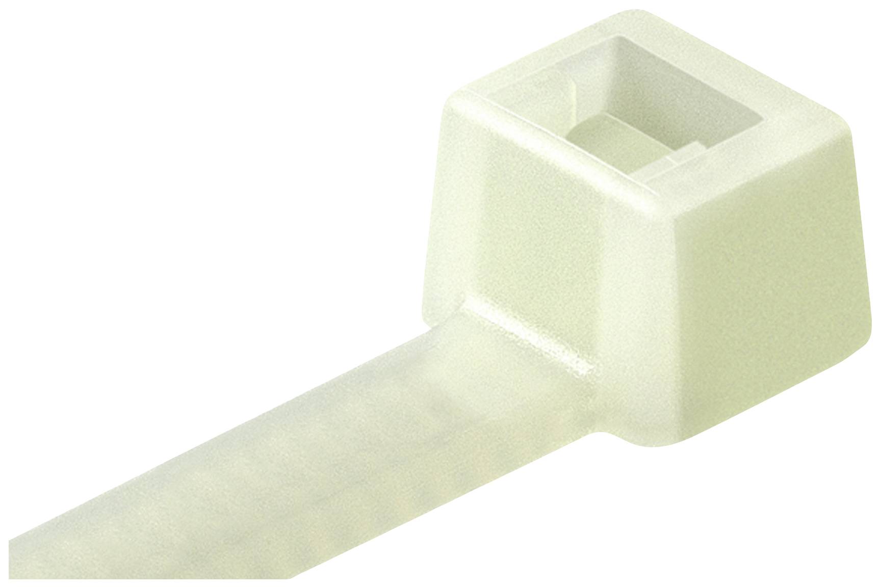 HellermannTyton 138-00042 UB760E-N-PA66-NA Kabelbinder 760mm 7.60mm Natur 50St.