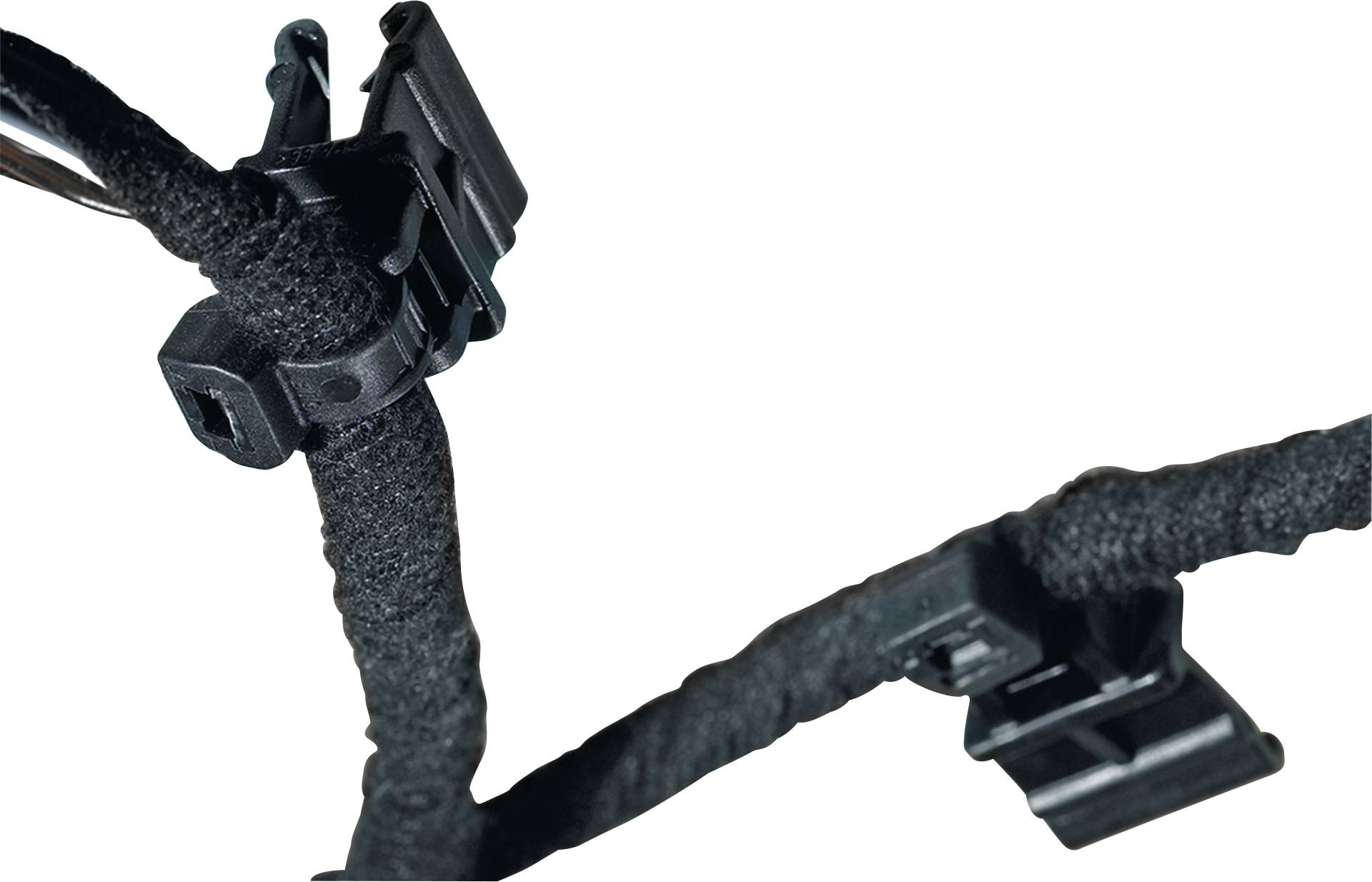 HellermannTyton 150-76090 T30REC4A-PA66HS/PA66HIRHS-BK Kabelbinder 148 mm 3.60 mm Schwarz mit Sprei