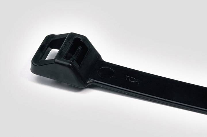 HellermannTyton 111-24805 T250R-PA66HIRHSUV-BK Kabelbinder 515 mm 12.40 mm Schwarz 25 St.