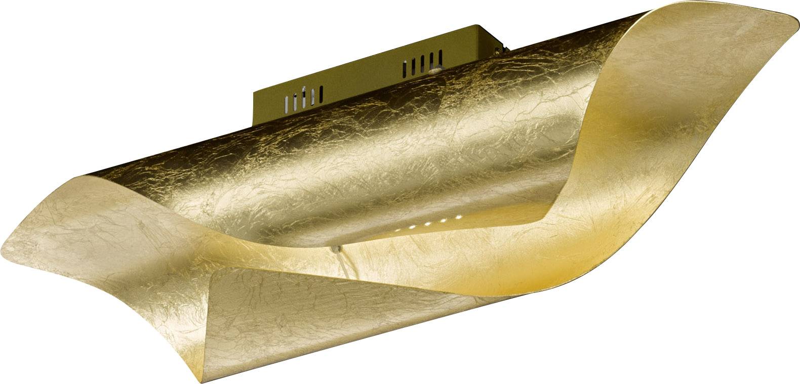 WOFI 9325.01.15.8000 Safira LED-Deckenleuchte    26 W Blattgold (glänzend)