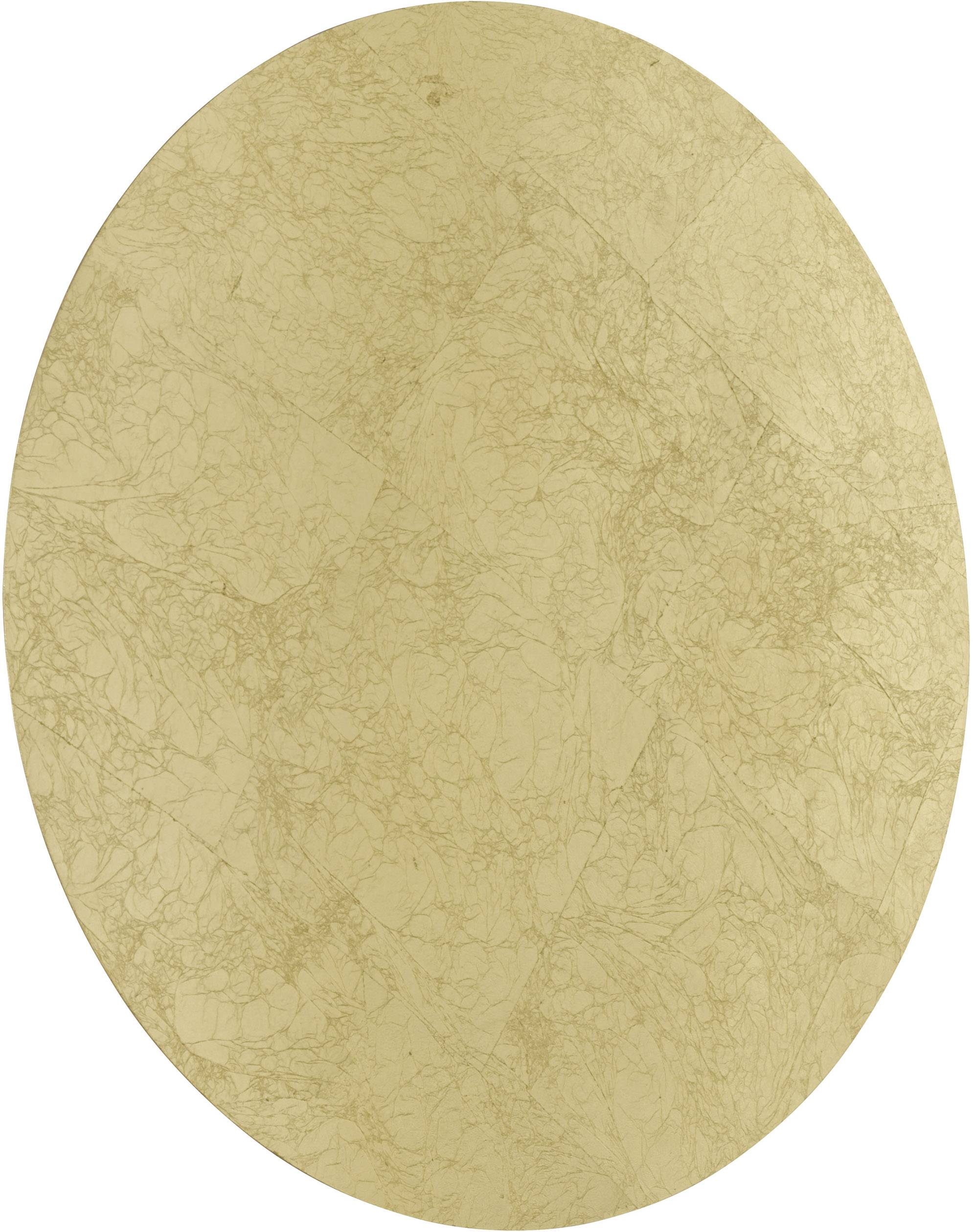 WOFI Angers 4330.01.15.8400 LED-Wandleuchte 18 W Warmweiß Blattgold (glänzend)