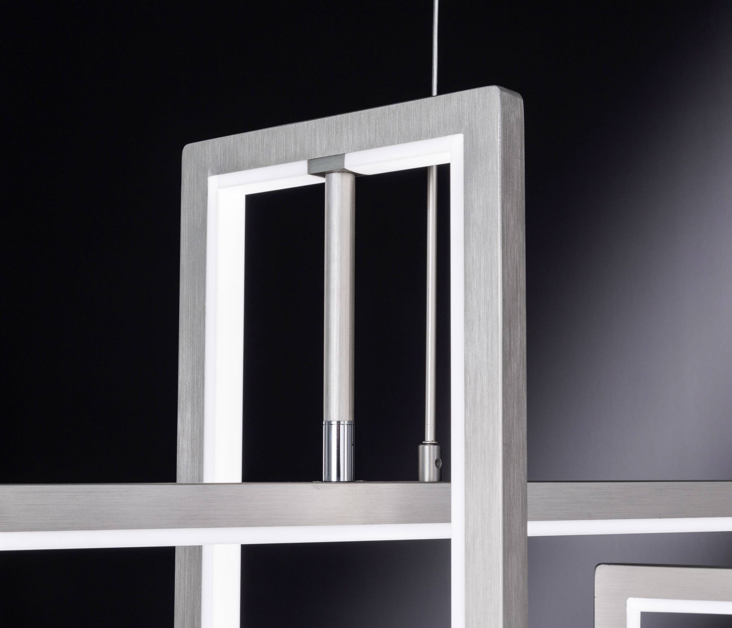 WOFI Viso 6531.03.64.8000 LED-Pendelleuchte 87 W Nickel (matt)