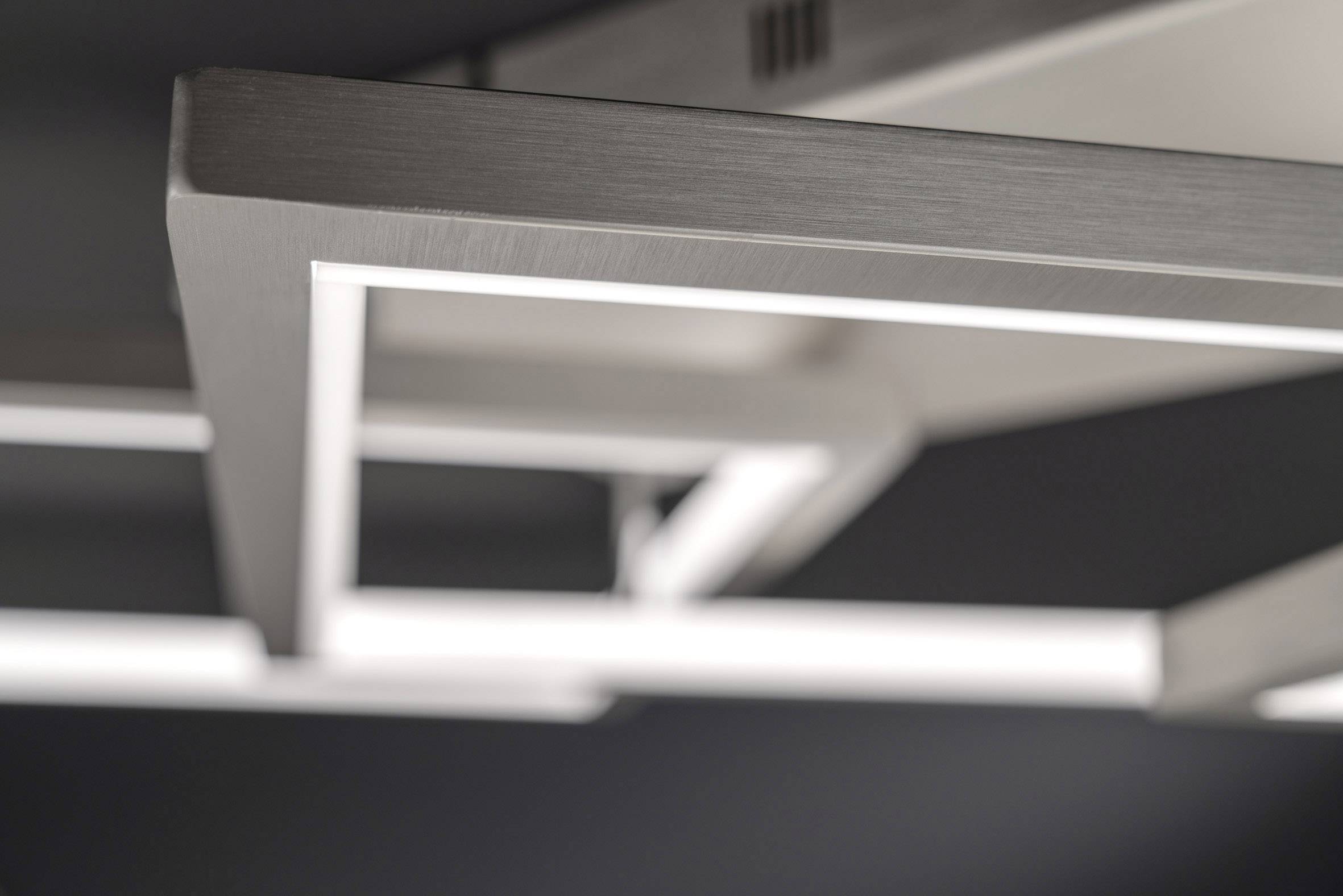 WOFI 9531.03.64.8000 Viso LED-Deckenleuchte 80W Nickel (matt)