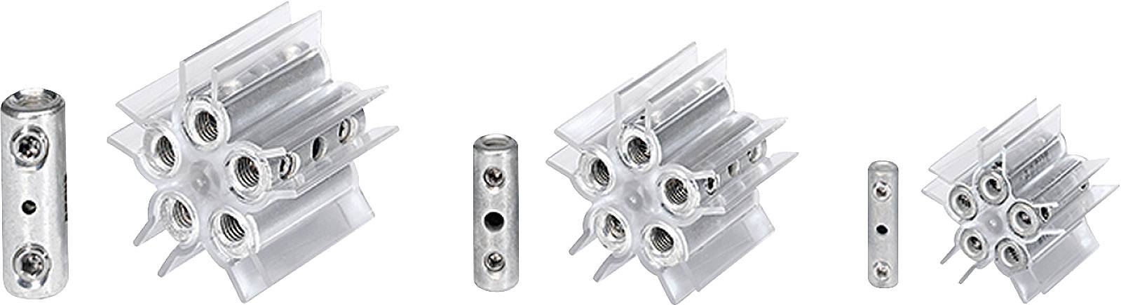 HellermannTyton 435-01402 SV3-CL Verbinderblock flexibel: - starr: 6-35mm² Polzahl: 5 1St.