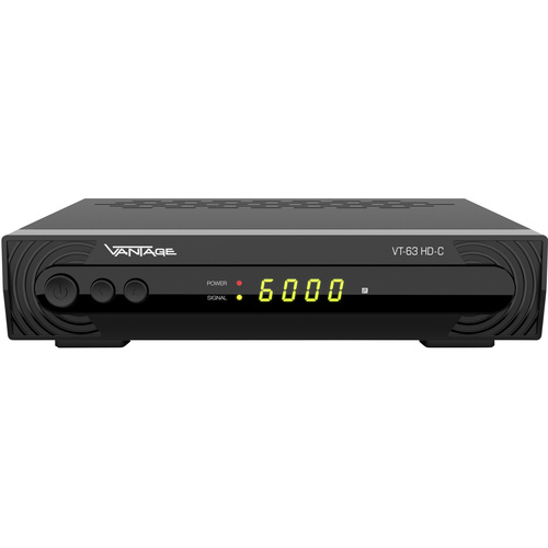 Vantage VT-63 HD-C HD-Kabel-Receiver Anzahl Tuner: 1