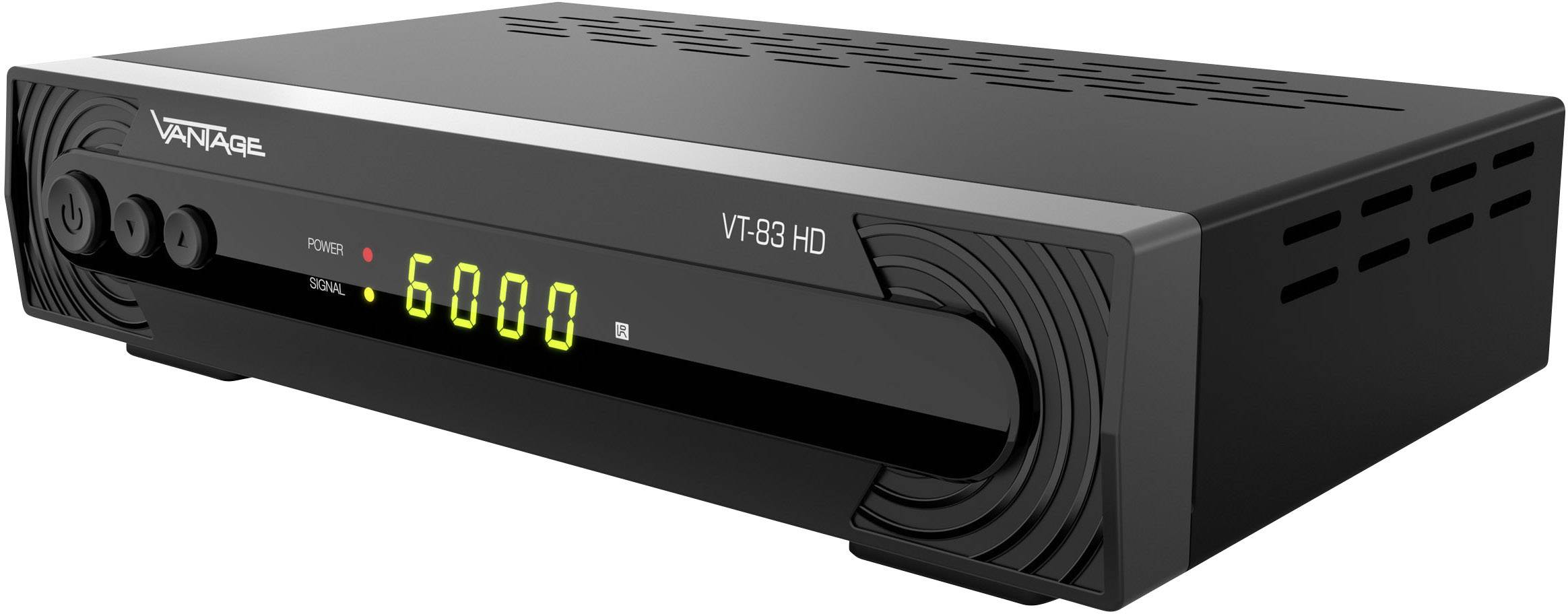 Vantage VT-83 HD HD-SAT-Receiver Einkabeltauglich, Campingbetrieb Anzahl Tuner: 1