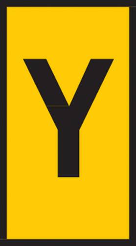 HellermannTyton 592-12025 CWML-Y-260-YE-260-YE Kabel-Etikett