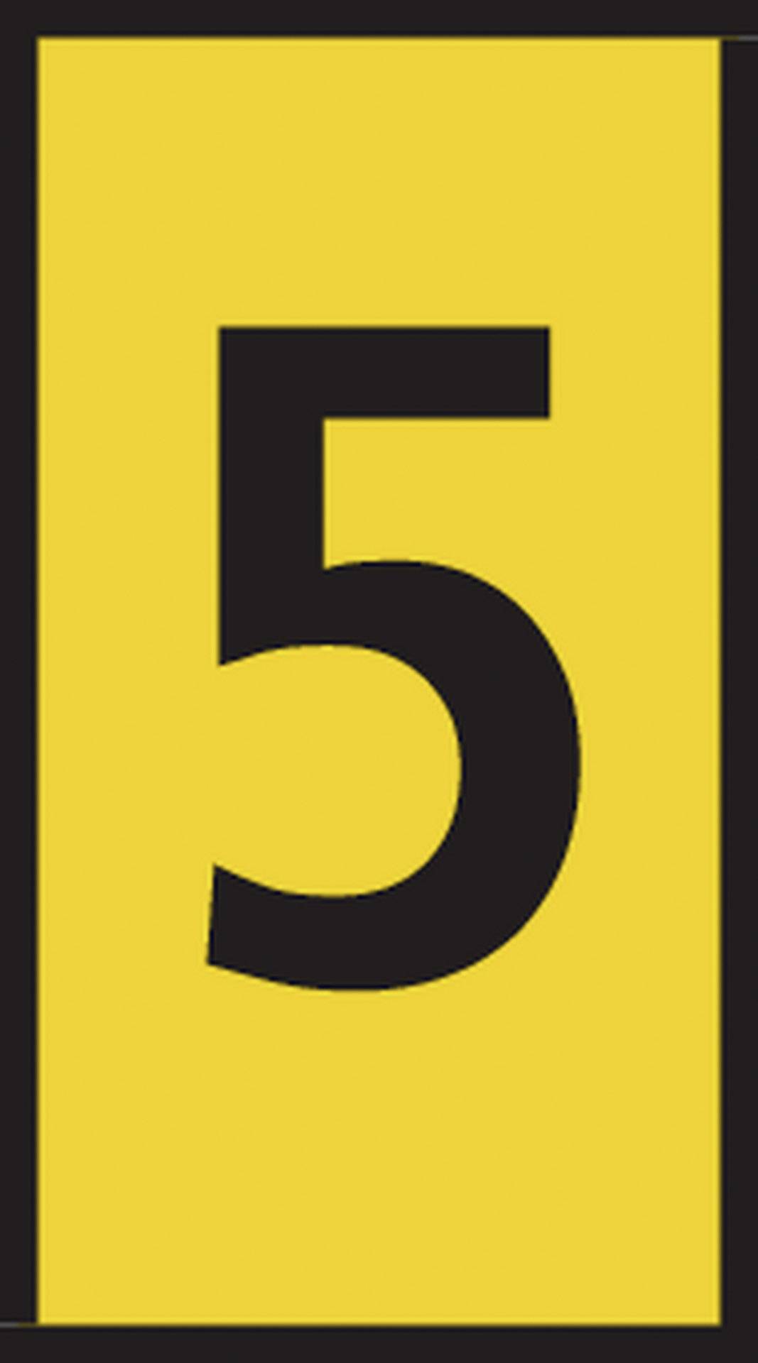 HellermannTyton 592-11065 CWMS-5-260-YE-260-YE Kabel-Etikett